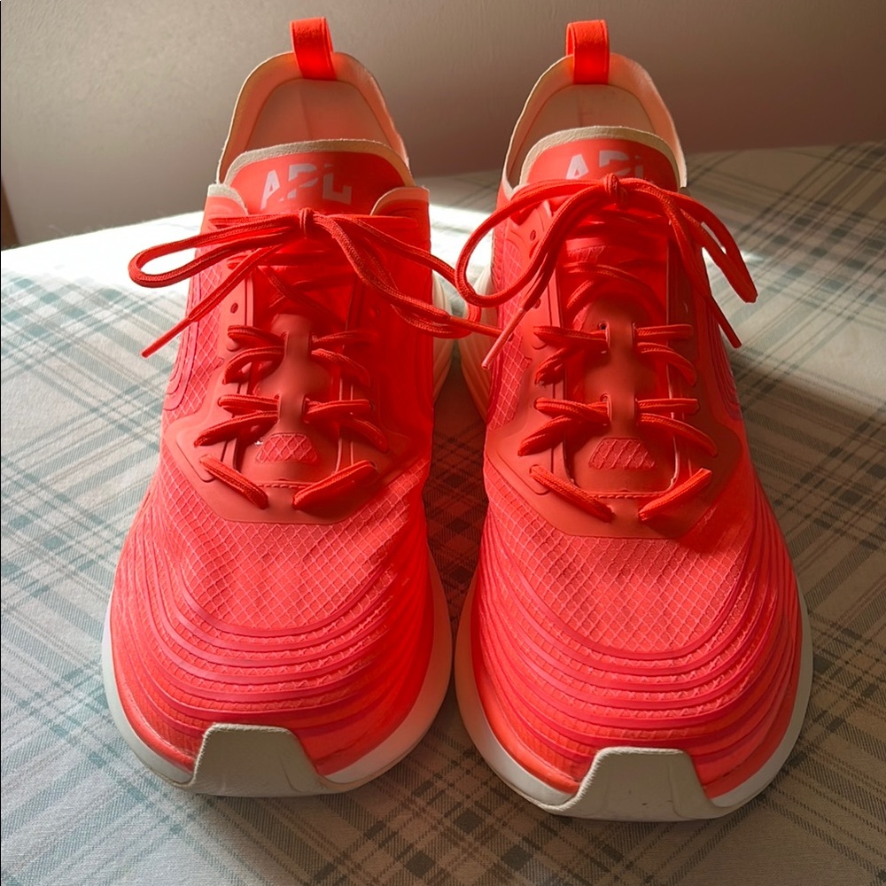 APL Orange Athletic Shoes Lightweight Design